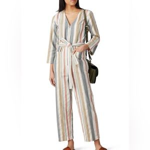 Madewell V-Neck Tie-Waist Jumpsuit